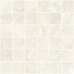 SANT' AGOSTINO Invictus CROSS White Mosaico 30x30 Naturale Rett. Gat. 1 CSAMICWH30